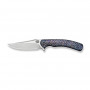 Ніж складаний туристичний Weknife Dracarys, (9.1 см) Böhler M390 / титан 6AL4V полум’яний