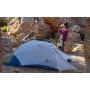 Намет надлегкий двомісний  з футпринтом Naturehike Cloud Up Wing NH19ZP083, 15D, сіро-голубий