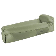 Матрац, ламзак надувний Naturehike NH20FCD06, 180х70х52 см, оливковий, має чохол-рюкзак