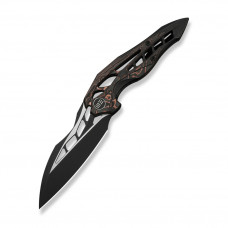 Ніж складаний туристичний Weknife Arrakis (8.8 см) Vanax / Titanium чорний з бронзою