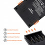 Зарядний пристрій Liitokala Lii-S4, 4 канала, Ni-Mh/Li-ion/LiFePo4, USB, LCD, Box