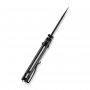 Ніж складаний кишеньковий Civivi Elementum (Crossbar Lock), (7.51 см) CPM S35VN / Nebula FatCarbon Fiber чорний/червоний/синій/білий