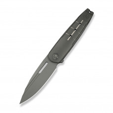 Ніж складаний туристичний Weknife Hull (9.9 см) Bohler M390 / Titanium сірий