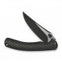 Ніж складаний туристичний Weknife Dracarys, (9.1 см) Böhler M390 / титан 6AL4V чорний