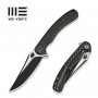 Ніж складаний туристичний Weknife Dracarys, (9.1 см) Böhler M390 / титан 6AL4V чорний