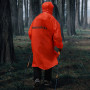Дощовик-пончо легкий з рукавами Naturehike CNK2620FS011, L, помаранчево-червоний