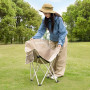 Крісло туристичне складане Naturehike Stellaluna T01 CNH23JU13002, L, хакі