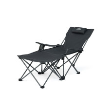 Крісло складане Naturehike CNK2300JJ012, алюміній, чорний