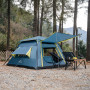 Намет чотиримісний швидкорозкладний Naturehike Cape Lite CNK2650WS022, блакитний