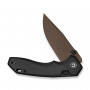 Ніж складаний туристичний Civivi Elite Brova, (8.7 см) CPM S35VN / Aluminum чорний
