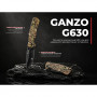 Ніж складаний кишеньковий Ganzo G630 (7.3 см) 8Cr14 / ABS+3D-друк, камуфляж