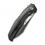 Ніж складаний туристичний WE Knife Ignio Mystery Box, (8.4 см) CPM 20CV / титан 6AL4V чорний