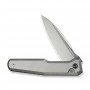 Ніж складаний туристичний Weknife Dressytak (8.6 см) Bohler M390 / Titanium сірий