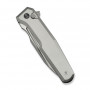 Ніж складаний туристичний Weknife Dressytak (8.6 см) Bohler M390 / Titanium сірий