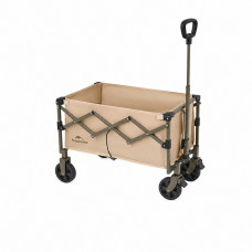 Візок туристичний складаний Naturehike Light CNK2350JJ012, 70 л, коричневий