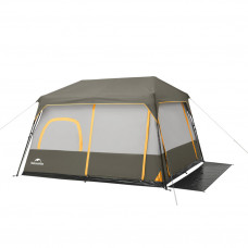 Намет шестимісний Naturehike Cape 8.4 CNK2450WS050 з швидким розкриттям, сіро-коричневий