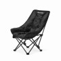 Крісло туристичне складане з високою спинкою Naturehike CNK2450JJ020, чорний