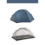 Намет двомісний ультралегкий Naturehike Mongar UL NH19M002-J, синій