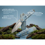 Ніж складаний туристичний Weknife Hull (9.9 см) Bohler M390 / Titanium синій