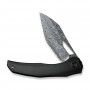 Ніж складаний туристичний WE Knife Ignio Mystery Box Ignio Mystery Box, (8.39 см) Damasteel (Hakkapella) / 6AL4V Titanium чорний