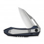Ніж складаний туристичний Weknife Bogey (9.3 см) Bohler M390 / Titanium синій