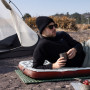Матрац туристичний надувний одномісний ультралегкий Naturehike Tuye R5.8 CNK2650WS031, 196 × 64 х 9 см, сріблястий