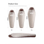 Спальник з натуральним пухом Naturehike Snowbird NH20YD001, p-р L, коричневий 980 г