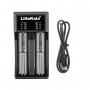 Зарядний пристрій Liitokala Lii-C2, Ni-Mh/Li-ion/Li-Fe, Micro USB, LED