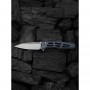 Ніж складаний туристичний Weknife Dressytak (8.6 см) Bohler M390 / Titanium синій