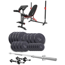 Набір Elitum Titan 89 кг + лава Hop-Sport HS-1095