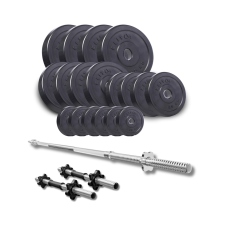 Набір Elitum Titan 89 кг з прямим грифом + 2 гантельних