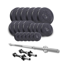 Набір Elitum Titan 109 кг з прямим грифом + 2 гантельних