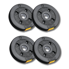 Сет композитних дисків Besport PowerPro 5 (4х1,25кг) для гантелей та штанг