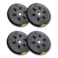 Сет композитних дисків Besport PowerPro 10 (4х2,5 кг) для гантелей та штанг