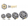 Набір Besport PowerPro гантелі 2х26кг з лавою WB-002