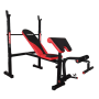 Скамья для жима York Fitness ASPIRE 320 со стойкой для штанги и партой Скотта