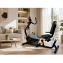 Велотренажер BESPORT BS-525 AXER горизонтальний чорно-жовтий