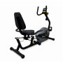 Велотренажер BESPORT BS-525 AXER горизонтальний чорно-жовтий