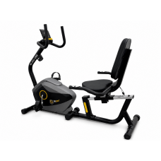Велотренажер BESPORT BS-525 AXER горизонтальний чорно-жовтий