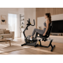 Велотренажер BESPORT BS-525 AXER горизонтальний чорно-жовтий