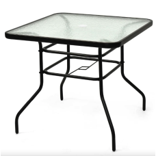 Садовий стіл Costway Jupiter скляний