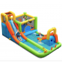 Надувний водний дитячий центр Costway Park Bounce House з гіркою (без вентилятора)