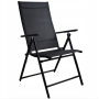 Пляжное кресло Jumi Tillvex с регулируемой спинкой черный