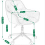Офісне крісло Jumi LARGO сірий