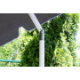 Парасоля садова Jumi Terra 200x130см з нахилом, сірий