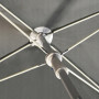 Парасоля садова Jumi Terra 200x130см з нахилом, сірий