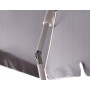 Парасоля садова Jumi Terra 200x130см з нахилом, сірий