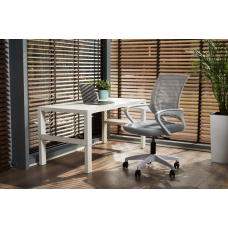 Офісне крісло SMART Jumi світло-сірий