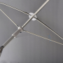 Зонтик садовый Jumi Garden 200х130см серый