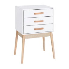 Тумба прикроватная Chomik AVESTA на три ящика в скандинавском стиле